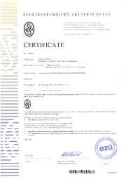 Certificate ESČ